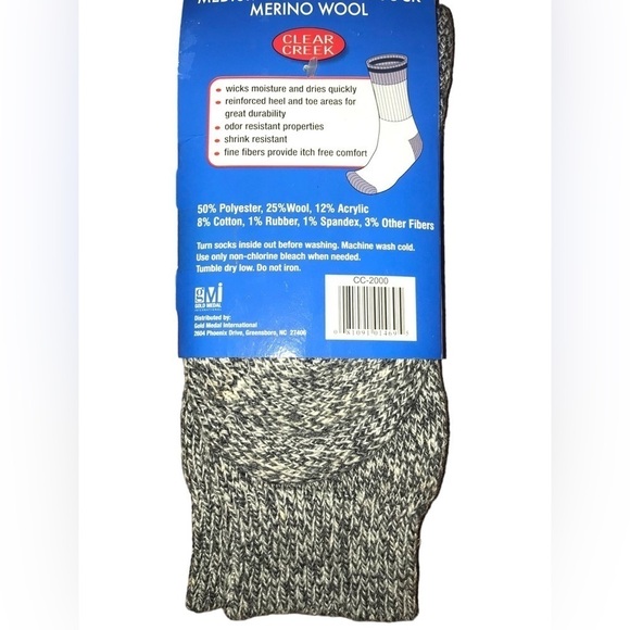 Cedar Creek Merino Wool Boot Socks - Picture 3 of 5